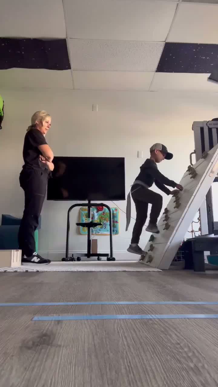 Climbing the Rock Wall — locked preview still